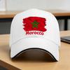 Morocco Flag Casual Baseball Cap  Kpop Rock Trucker Hat Summer SunProof Unisex Adult Yk Cool Baseball Caps