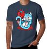 Cat Got Your Heart Tshirt Summer Casual Loose Tshirt