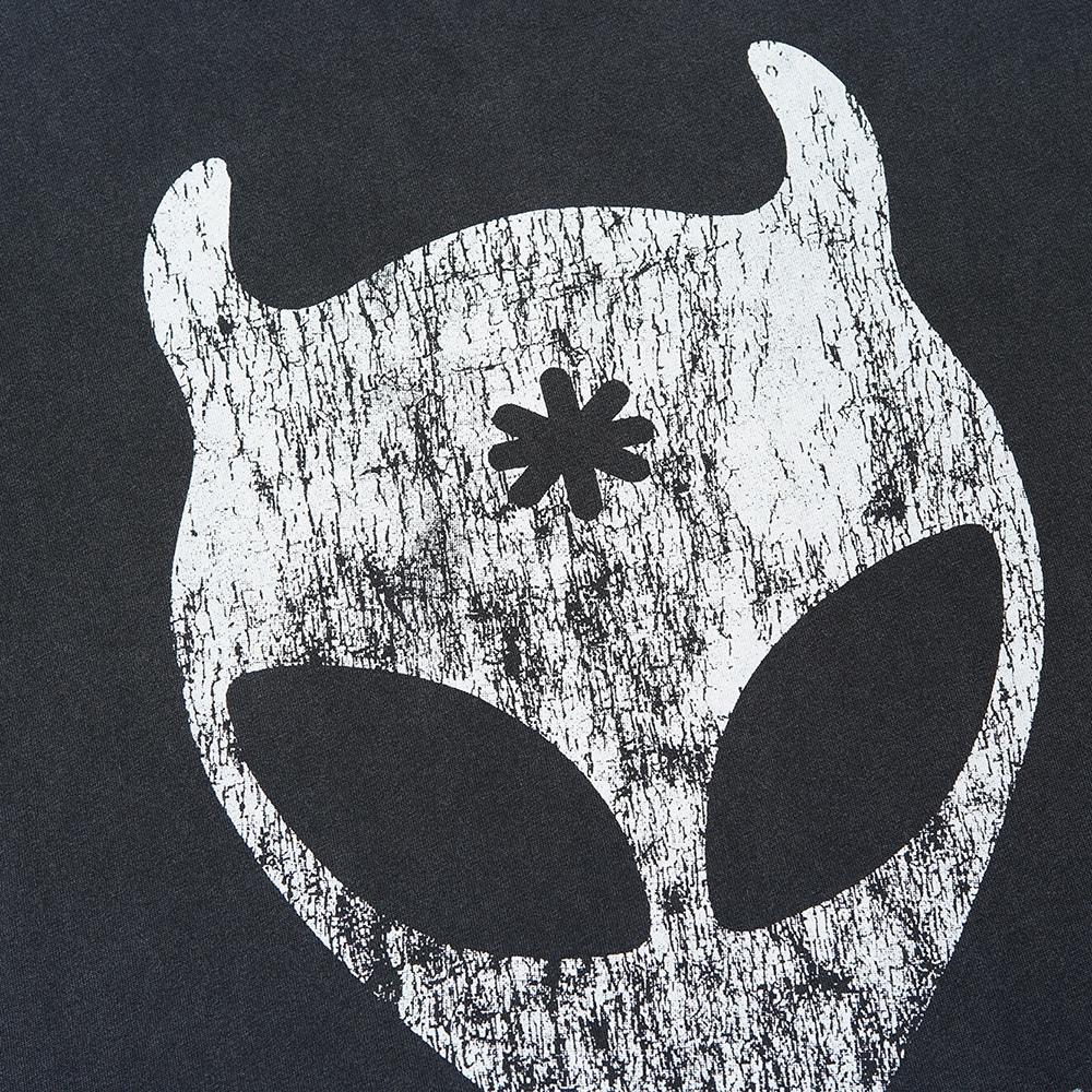 Men's and Women's High-quality Cotton Distressed Washed T-shirt Popular Fashion Student Trend Brand T-shirt