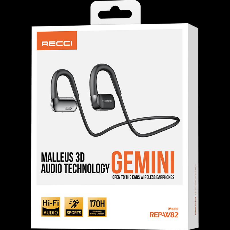 Recci REP-W82 Gemini Wireless Sports Earbuds