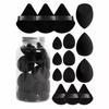 15-Piece Drift Bottle Makeup Sponge Set: Includes Thumb, Cotton, and Mini Puffs