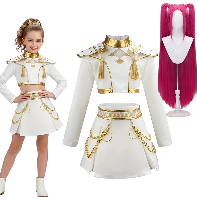 Girl Group Stage Performance Costume pop Music Dance Outfit Printed Jacket Crop Top Shorts Party Cosplay Suit