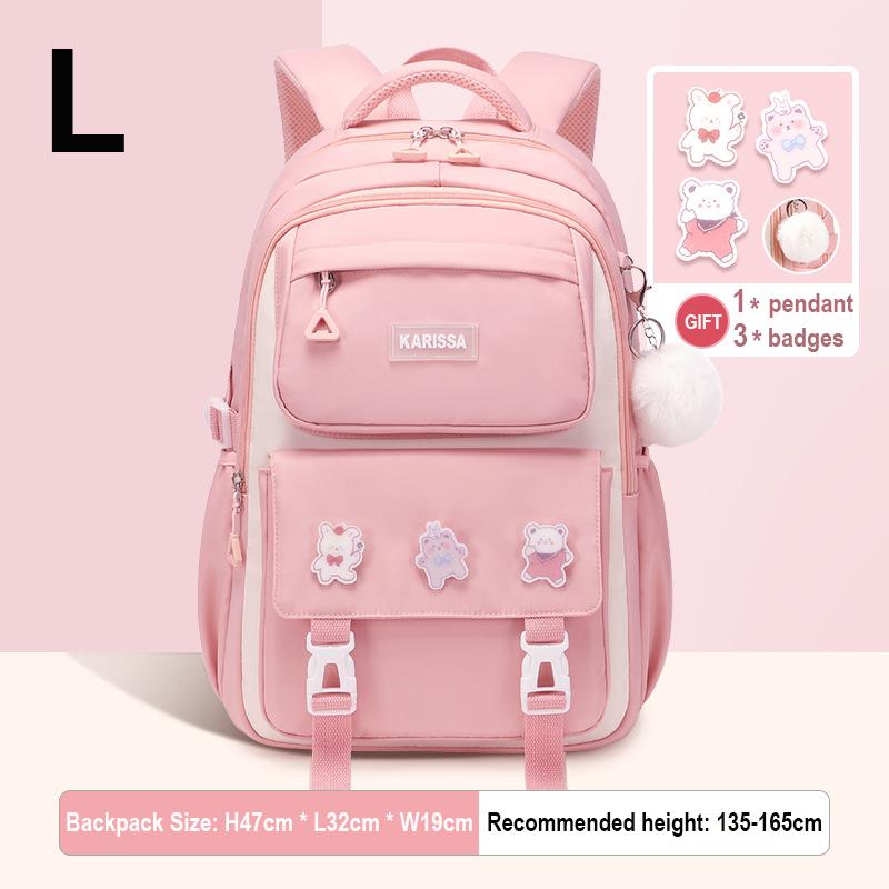 Seturi de 3 bucăți rucsac pentru copii pentru fete cadou Genți de școală de capacitate mare Rucsac pentru școala primară geantă