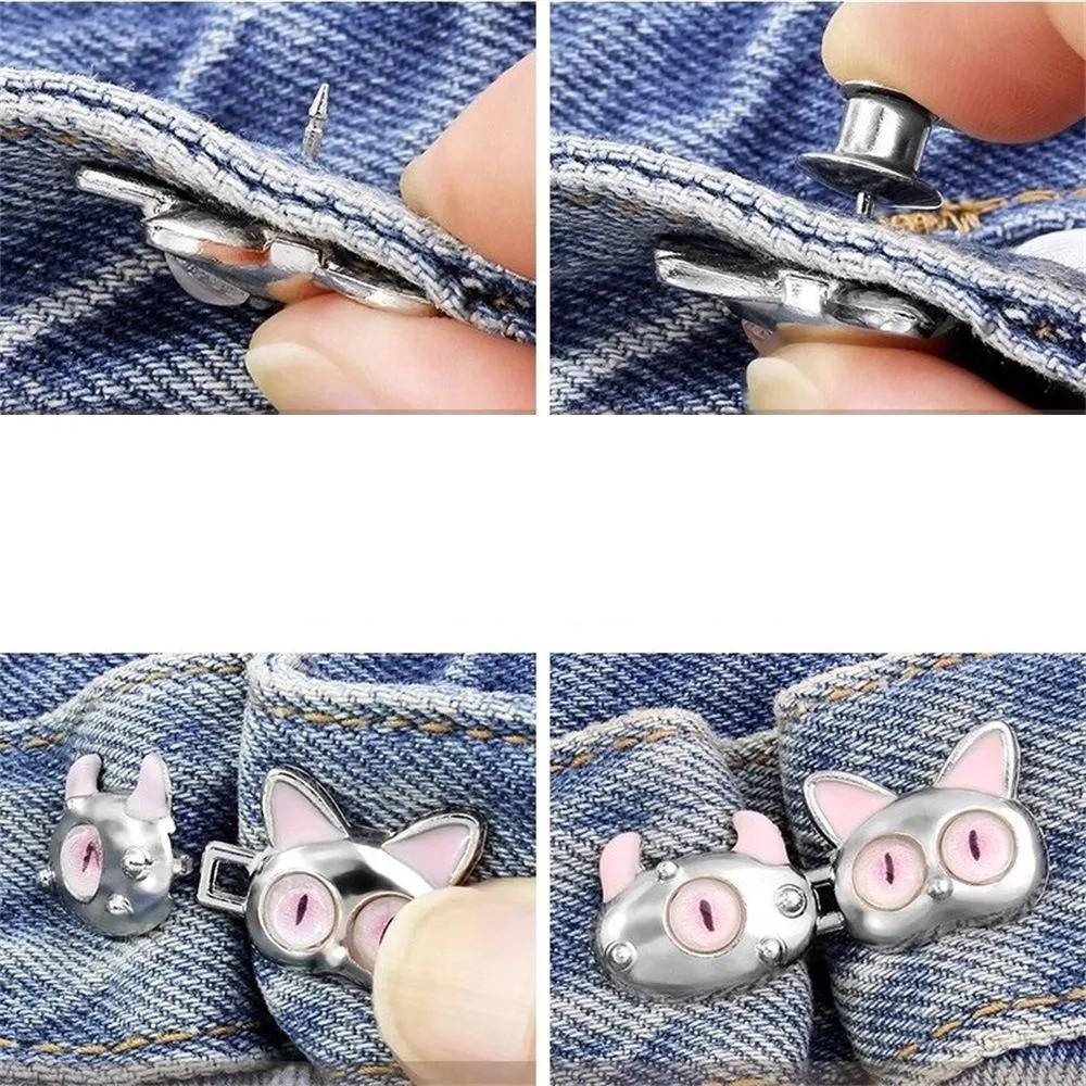 Avtakbar midjejusteringsspenne i legering, Buksemidjejusterer