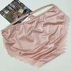 Hollow Ice Silk Thin Belt Panties Flower Satin Silk Lace Thong Women's Lace Mesh Briefs  Girls