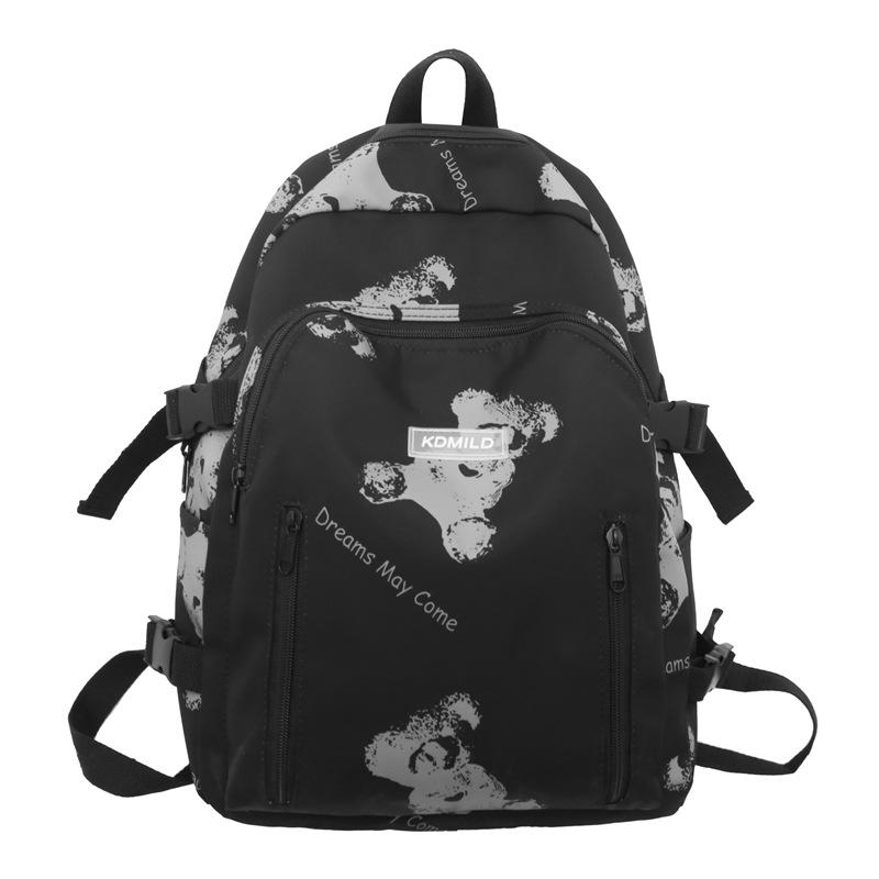 

Школьный рюкзак для студенток чёрный