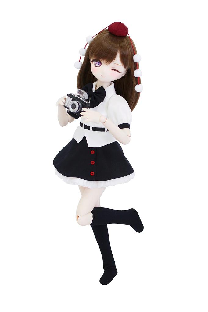 MSD MDD Compatible All Season Touhou Project Shameimaru Aya Shameimaru Tengu Kimono Formal Dress Costume 40cm Doll BJD Doll Clothes not [Petite Marie]