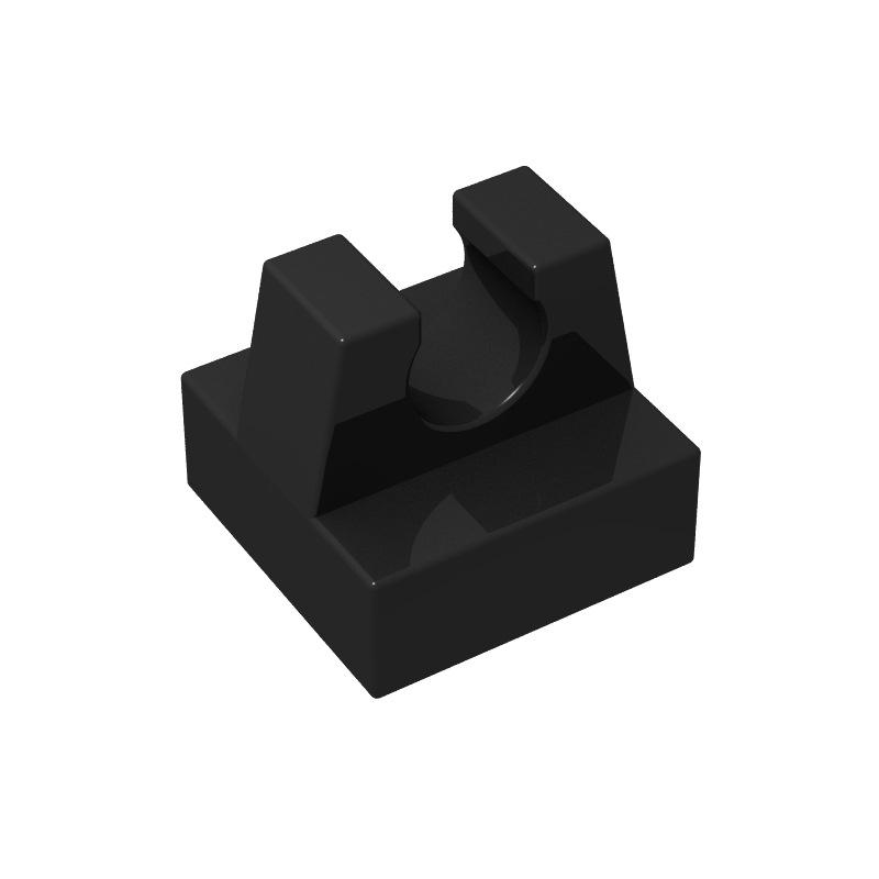 MOC 20 PCS 2555 1x1 Top with Trapezoidal Vertical Clamp Plate For Kids Educational Building Blocks Parts DIY Bricks Bulks Models