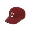 [Choi Yoon-ji] C Logo Oxford Washed 6-Panel Cap Wine CO2507CA04WI 278590