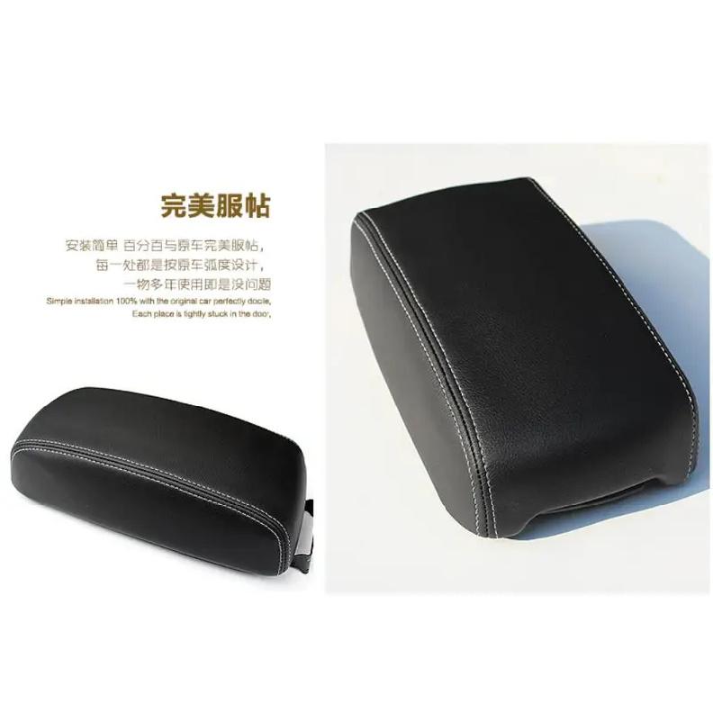 For Mitsubishi ASX Customzied Microfibre Leather Center Armrest Cover   Car decoration Interior upgrade car interior