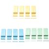 Nail Art Bead Roller Bead Shaping Tool Set 3D Printed Manicure Bead Forming Tool Set with Four Guide Sizes for Clay Bead Work In Home and Salon Nail