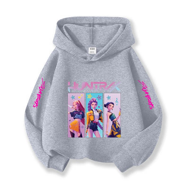 Hoodies Sweatshirts Girls Christmas Casual Comfortable Kids Hoodie Fashion Printed Pattern Sweatshirt Top