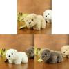 Arctic Bear Plush Keychain Soft Stuffed Toy For Girls And Boys