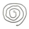 925 Sterling Silver Box Chain In Roll for Necklace Bracelets Making 3mm Thickness OEM Brand CN/GUA Jewelry Findings