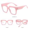 Fashion Oversized Blue-Ray Spectacles Square Female Male PC Game Eye Spectacles Big High Quality Frame Gasses Frames