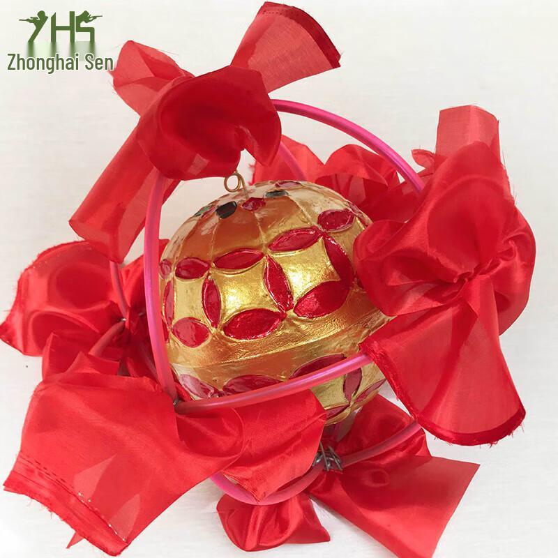 Traditional Lion Dance Embroidered Ball