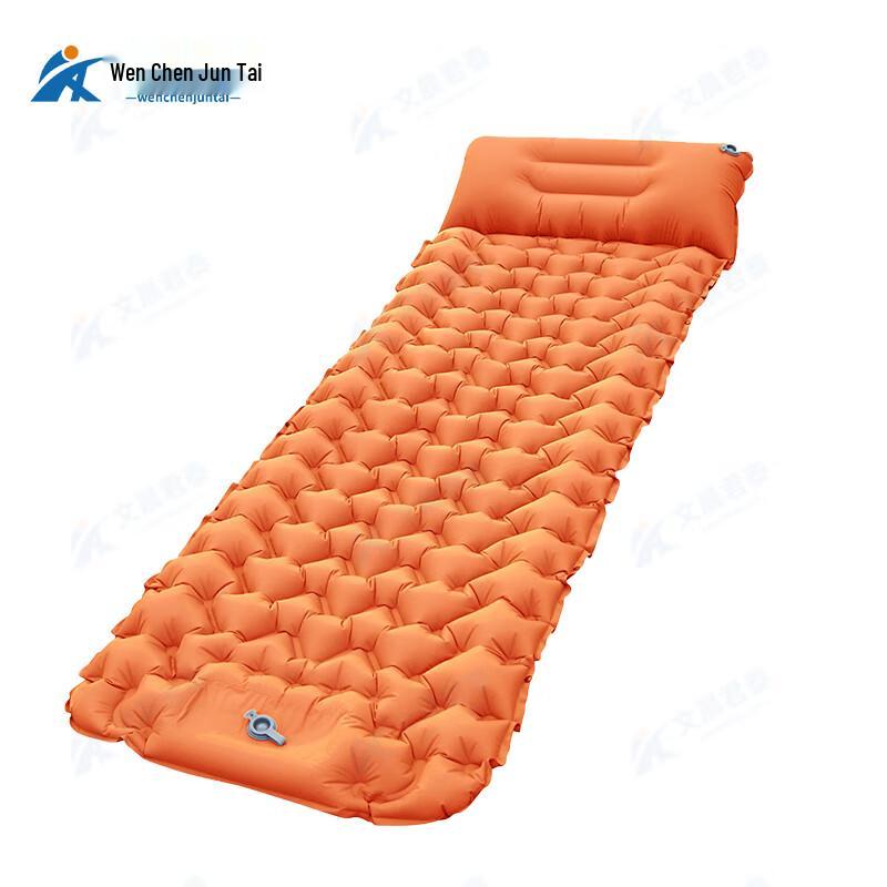 Foot-Pump Single Inflatable Camping Mat