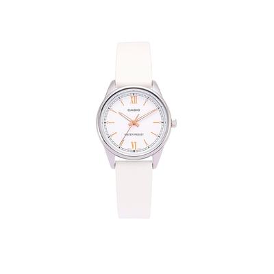 Customized Watch Modified Series Women's Fashionable Model Waterproof Quartz Leather Strap Women's Watch White Dia LTP-V005L-7B3