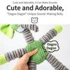 35cm Tooth Cleaning Pet Companion Toy Interactive Cats Toy Portable Plush Dogs Toy