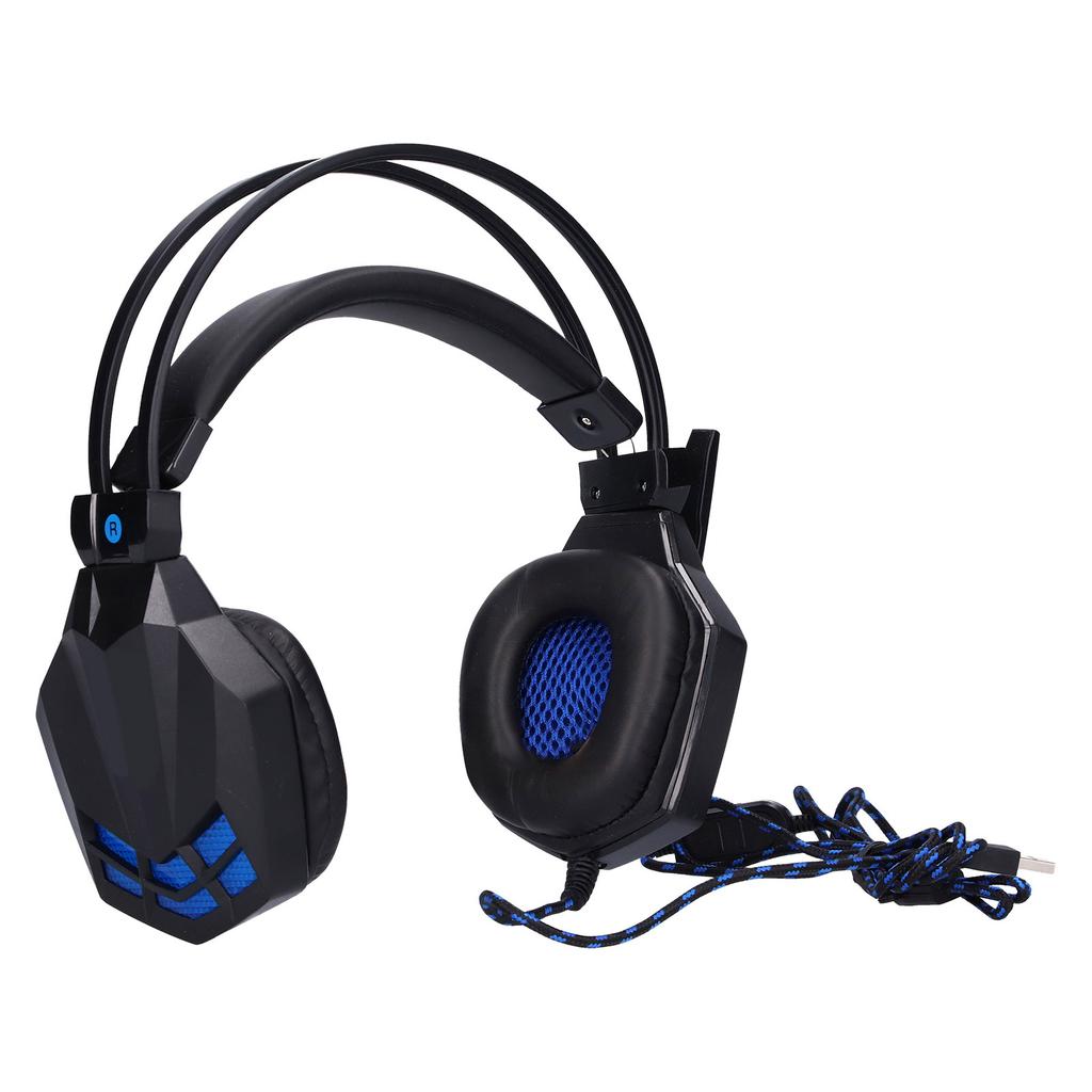 Gaming-Headset Beleuchtetes Gaming-Headset mit geräuschunterdrückendem Mikrofon für PS4