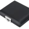 Akozon PU Leather Ver. Black Bassoon Reed Box Case with Throttle and 3 Reeds