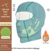 Color-Changing Thermal Winter Cycling Balaclava: Velvet-Lined, Windproof, Heat-Sensitive Ski Face Mask.