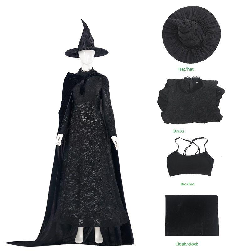 Wicked Cosplay Costume, Elphaba Witch Glinda Cosplay Outfit, Cross-Border Supply