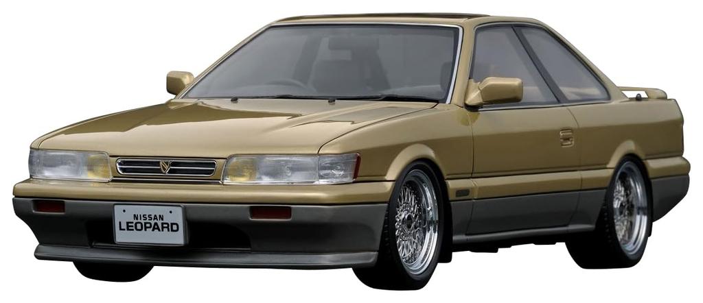 Ignition Model Scale Nissan Leopard Ultima V30TWINCAM TURBO Finished Product IG3815 TK.Company 1/18 (F31) Gold/Silver