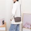 Cowhide Bag Crossbody Horizontal Shell Bag Popular Sweet Lady Shoulder Practical Portable Leather Bag Soft Leather Bag