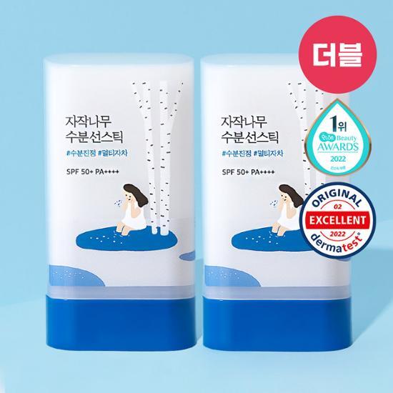 

[Июнь All-Young Pick/Мгновенное охлаждение] Round Lab Birch Moisture Sun Stick 19 г Double Special, корейский солнцезащитный крем