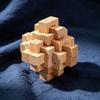 Luban Twenty-Four Lock Wooden 3D Puzzles Interlocking Brain Teaser Adults Kids Iq Logic Training Mind Challenge Educational Gift