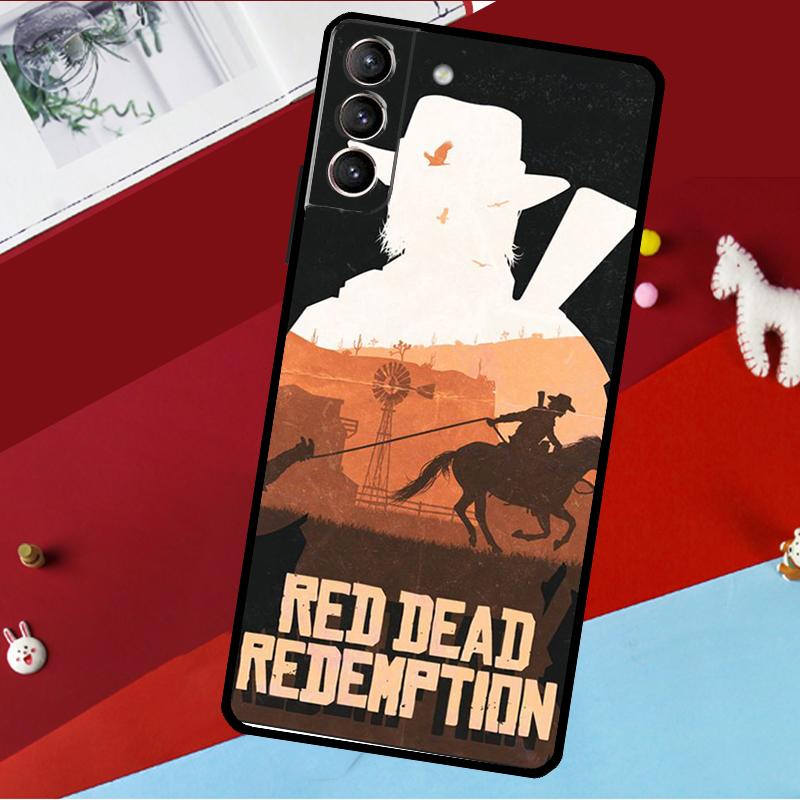 Red Dead Redemption 2 Case For Samsung Galaxy S20 FE S21 FE S22 S23 Ultra Note 20 S9 S10 Note 10 Plus Back Cover