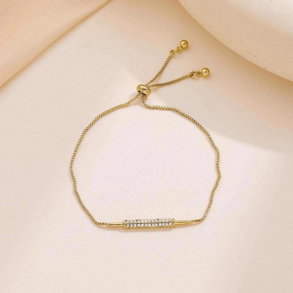 Elegant Crystal Zircon Adjustable Fashion Bracelet