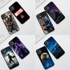 Phone Cover Black Marvel Comics Panther for Apple iPhone 17 16 Plus 13 12 Pro Max Mini X XR ProMax 16E 15+ 16Plus Air Soft Case