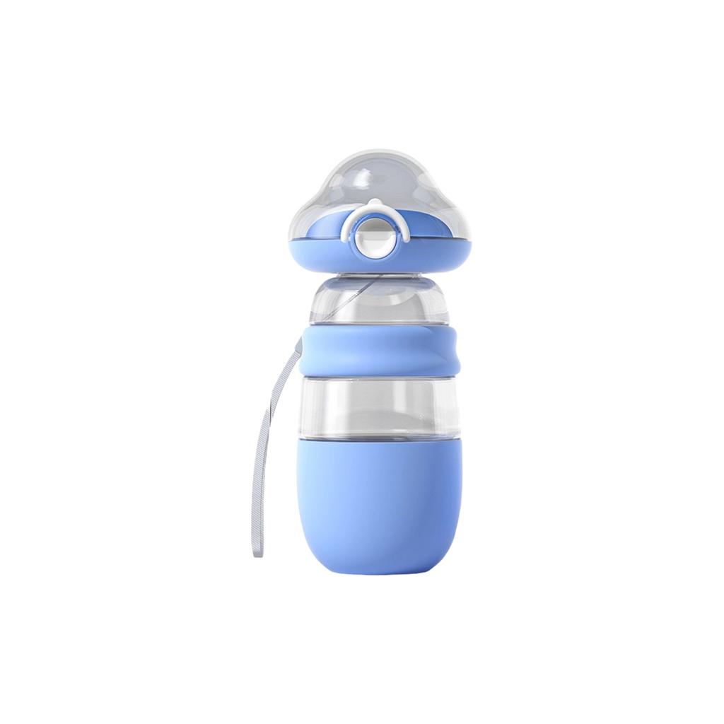 Portable 2-in-1 Dog Water & Food Bottle – Leak-Proof Pet Travel Water Dispenser For Walking, Hiking & Outdoor Adventures