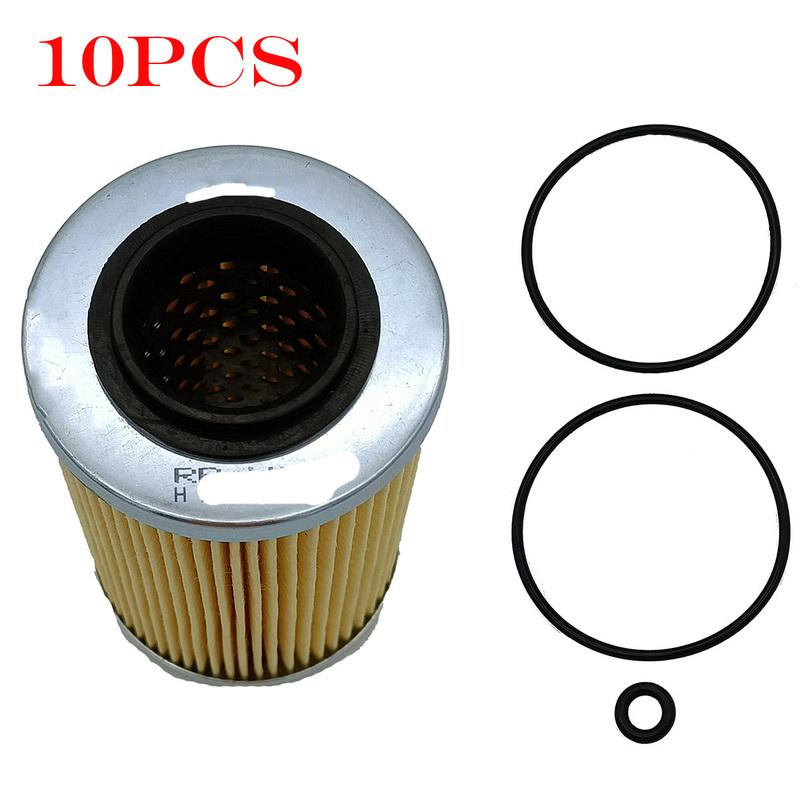 10 Pcs For Jetski Seadoo 956741 Oil Filter & O Ring GTI GTX GTS RXP RXT 130 155 170 215 230 215 255 260 300 325 420956741