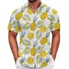 Herren Sommer Hawaii Hafen Stil Kurzarmhemd Mode Lässig 3D Druck Locker Bequem Strandurlaub Herren Kurzarmhemd