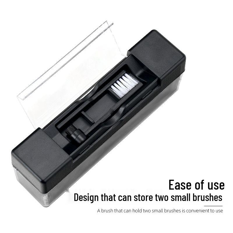 3-in-1 Vinyl Record & Stylus Cleaning Brush Set for Turntables