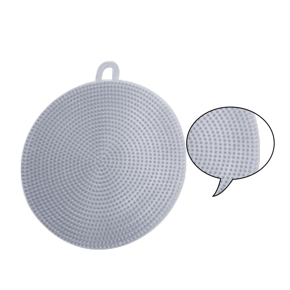 Multi-functional Brush Non Stick Kitchen Scrubber Tableware Dish Cleaning Tool Shape