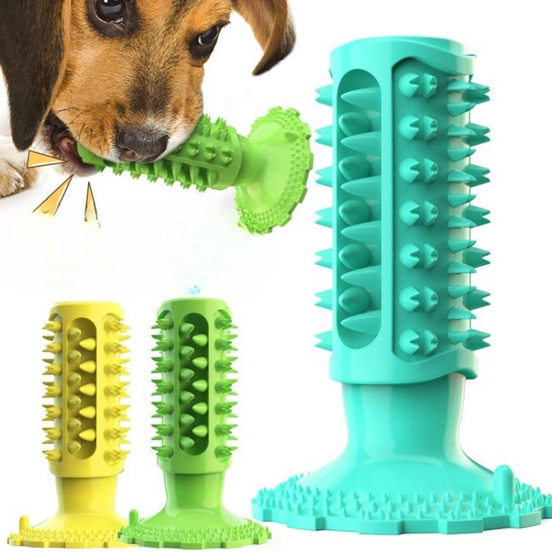 Dog Toy Suction Cups, Sound-emitting Teething Sticks, Biting Dog Toothbrushes, Pet Supplies