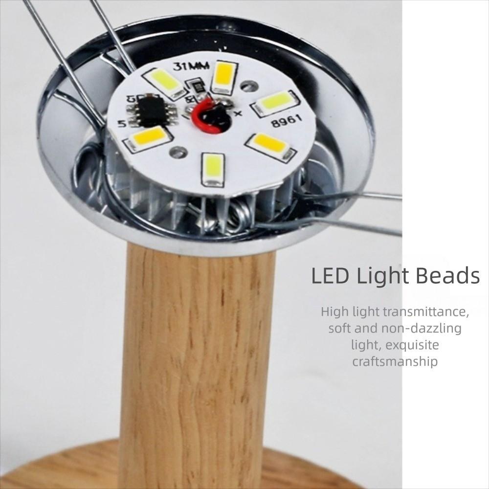 Modern Bedside Night Light Art Atmosphere LED Desk Lamp Nordic Pleated Table Lamp Coffee Shop