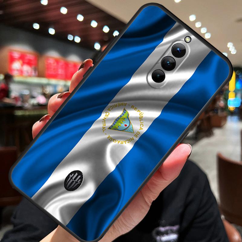 

Nicaragua Flag Case For ZTE Nubia Red Magic 8S 9S 10S 8 9 10 Pro Plus 6S 7S 6 7 Pro 5G 6R 11 Pro Plus Cover Red Magic 9 Pro Plus
