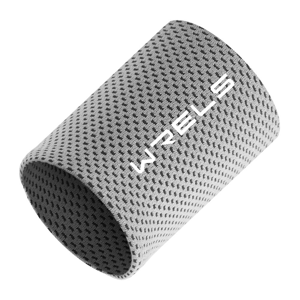 

WRELS Ice Silk Breathable Sweat Absorbent Ice Fitness Cold Sensation Wrist Brace One Size серый