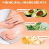 Crema all'Urea al 60%, Idrata Efficacemente Mani e Piedi Screpolati, Con Vitamina E, Aloe Vera e Burro di Karité, Assorbimento Rapido-100G
