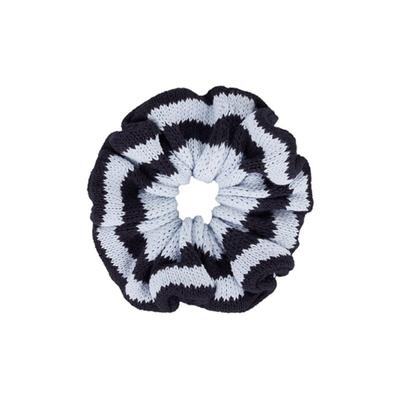 Bb’ Benetton Knitted Hair Scrunchie (Blue)