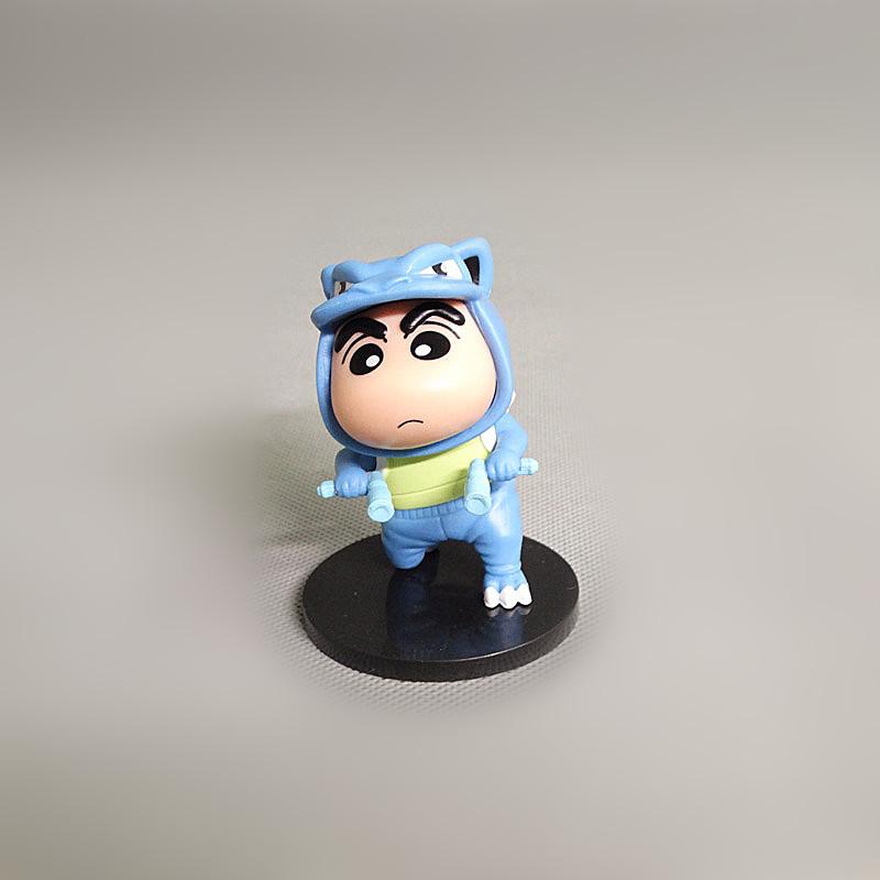 1 Set Nohara Shinnosuke Freizeit Shinnosuke Denken Hinlegen Anime Crayon Shin-Chan Sammelfiguren Modell Spielzeug Geschenk Ornamente