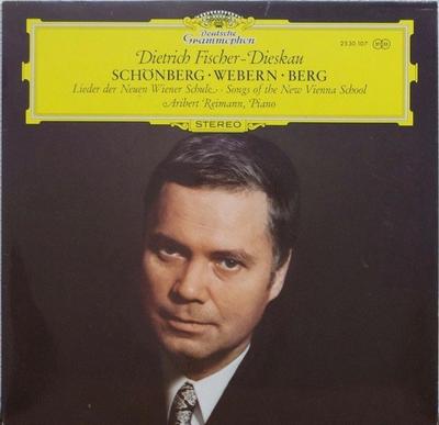 LP Record DIETRICH FISCHER-DIESKAU, ARIBERT R - Lieder Der Neuen Wiener Schule . So 2530107 Deutsche Grammo Germany Classical Used