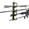 Fishing Rod Hanger Storage Organizers Display Stand Fishing Rod Rack Holder Holds To 8 Fishing Rod for Garage Basement