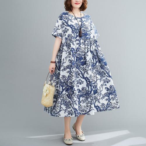 Women's Solid Color Relaxed Fit Dress