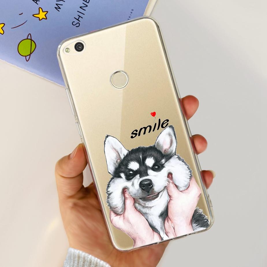 For Huawei P8 Lite 2017 Case Honor 8 Lite Popular Flowers Cartoon Cover Soft Silicone Phone Cases For Huawei P9 Lite 2017 Bumper